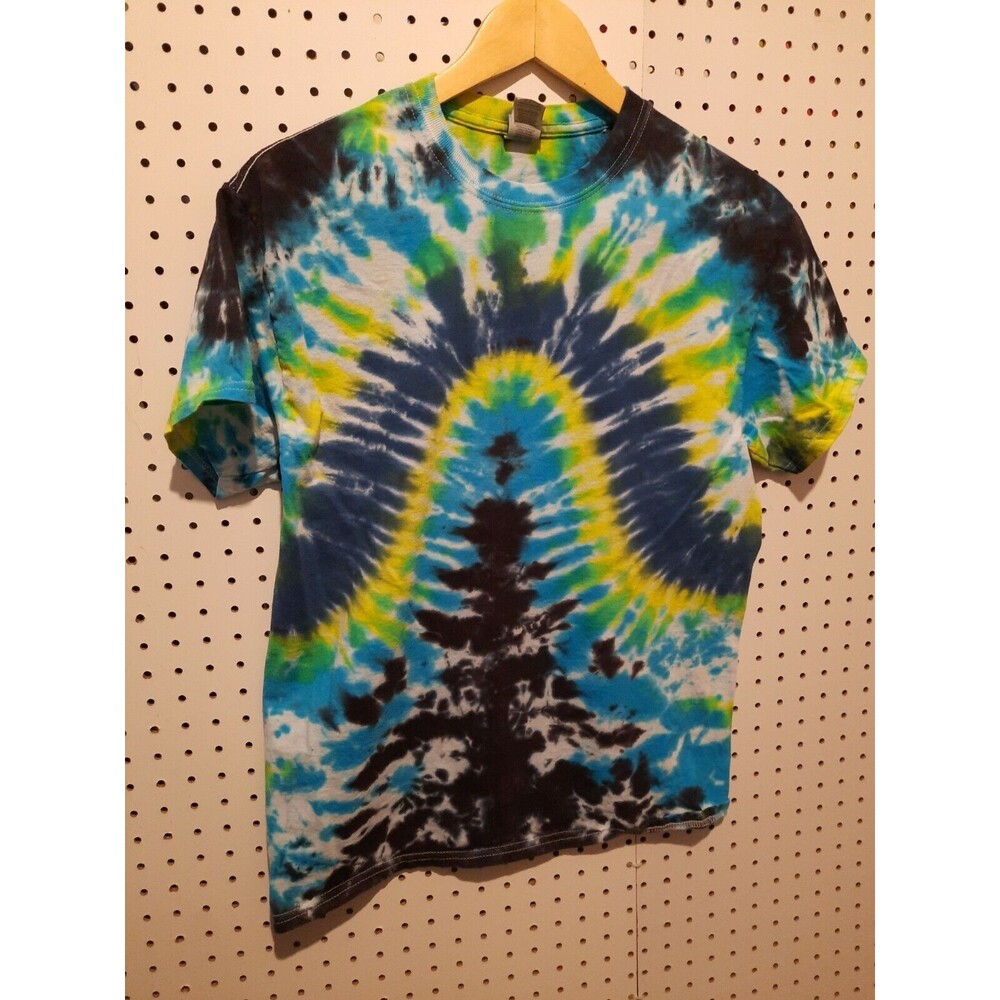 Handmade Tie Dye Medium Tshirt River Waves